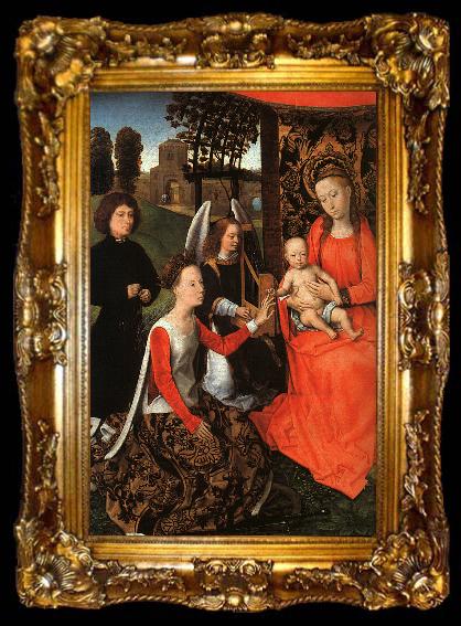 framed  Hans Memling The Marriage of St.Catherine, ta009-2